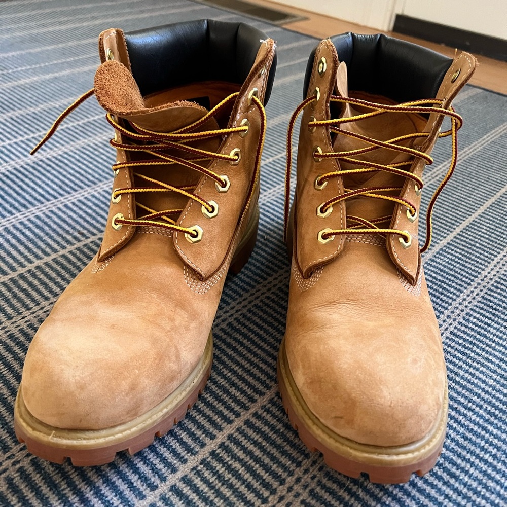 Timberland Men's Tan Leather Boots